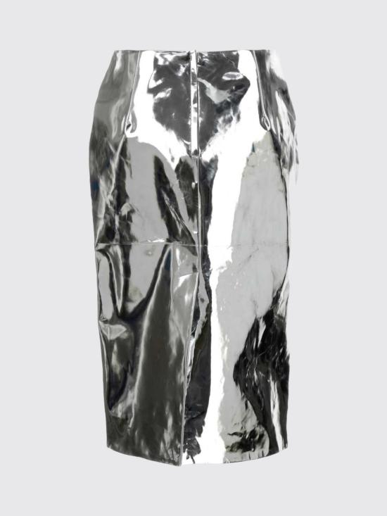 26SS 질샌더 스커트 J03MA0293J07230 042 Silver - JIL SANDER
