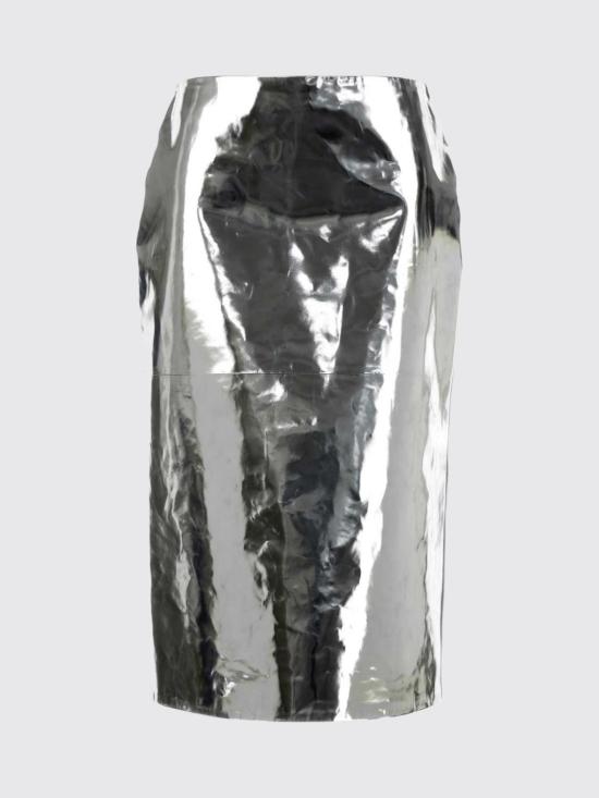26SS 질샌더 스커트 J03MA0293J07230 042 Silver - JIL SANDER