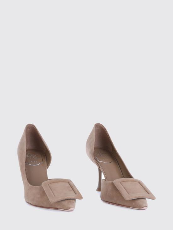 26FW 로저비비에 힐/펌프스 RVW83045810HR0 S812 Tobacco - ROGER VIVIER