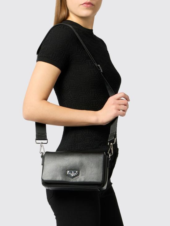 26SS 필립 플레인 크로스백 UAEAWBA2240PLE005N 02 Black - PHILIPP PLEIN