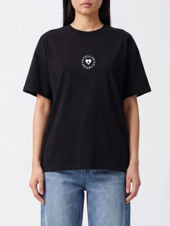 26SS 스텔라 맥카트니 반팔 티셔츠 6J02733SPY53 1000 Black