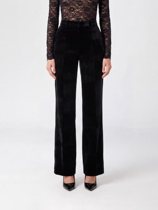 26SS 에르마노 설비노 스트레이트 팬츠 D476P718QVJQVJ 95708 Black