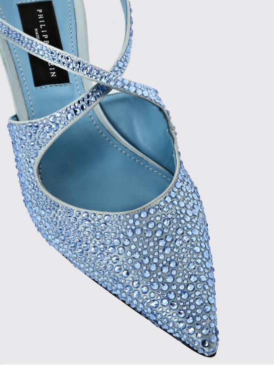26SS 필립 플레인 힐/펌프스 PAESWSD0627PLE010N 07 Turquoise - PHILIPP PLEIN