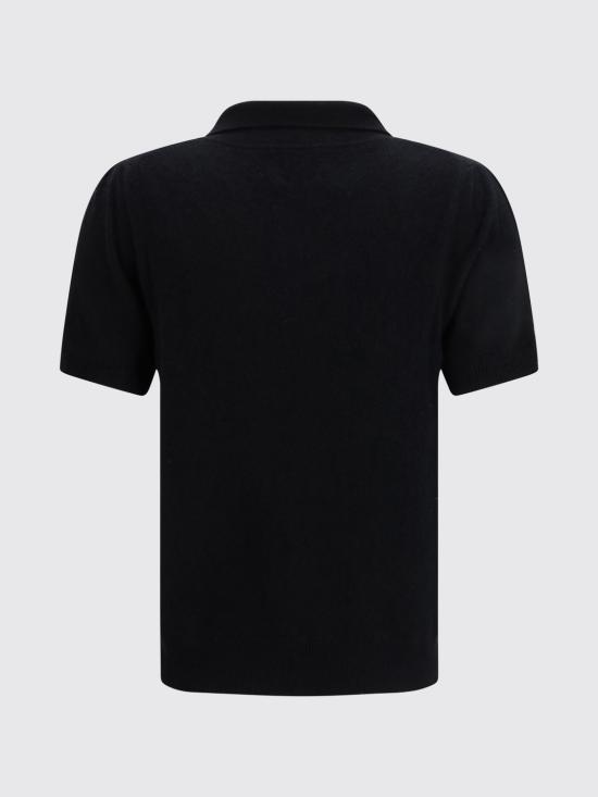 26SS 얼루드 폴로 티셔츠 26211134 90 Black - ALLUDE
