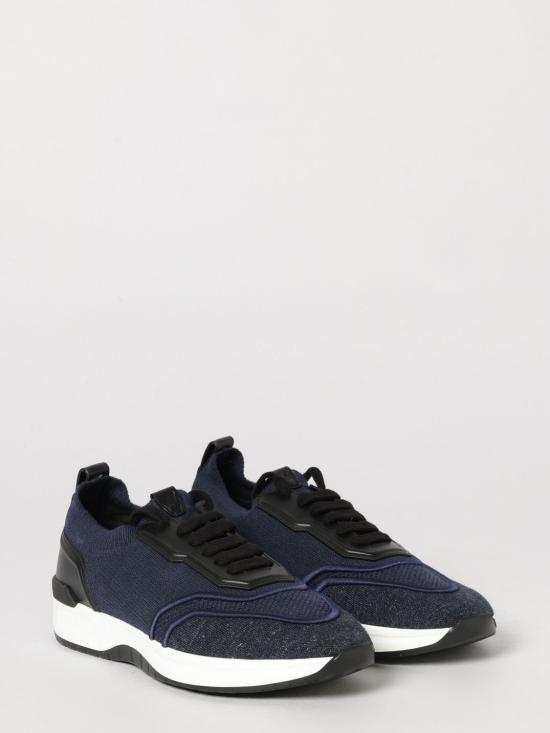 26SS 브리오니 스니커즈 QHM20LPD903 4010 Blue - BRIONI
