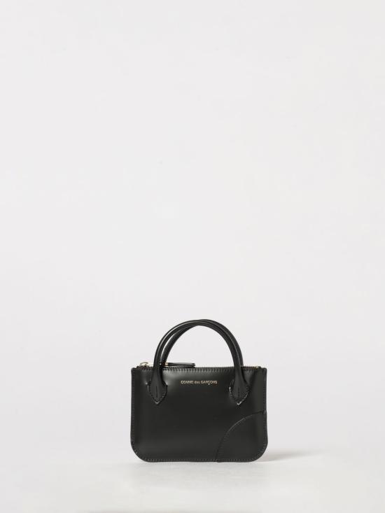 26SS 꼼데가르송 클래식 레더 라인 파우치 SA8100HA 1 Black