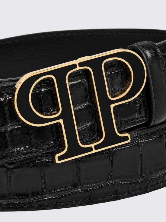 26SS 필립 플레인 벨트 UAFAMVA0999PLE010N 0293 Black - PHILIPP PLEIN