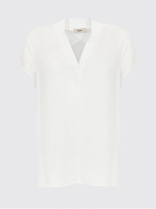 26SS 에르노 탑 BL000046D12884 1000 White - HERNO