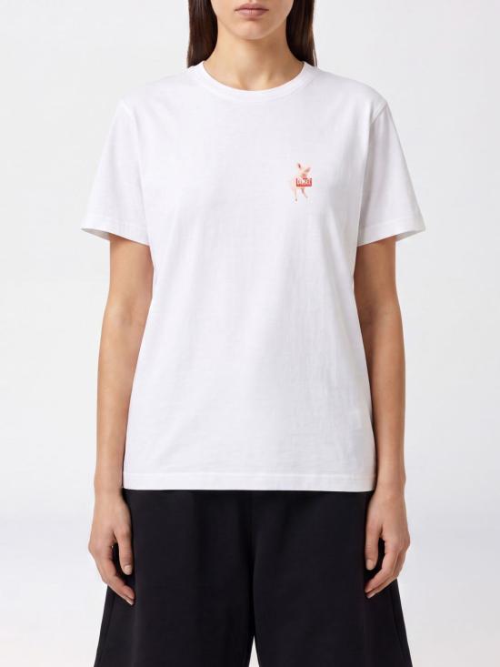 26SS 디젤 반팔 티셔츠 A219220JMBD 100 White