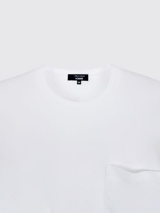 26SS 꼼데가르송 긴팔 티셔츠 HQT006051 2 White - COMME DES GARCONS