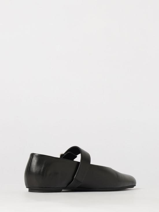 26SS 엠포리오 아르마니 플랫 슈즈 EW004448AF14915 UC001 Black - EMPORIO ARMANI