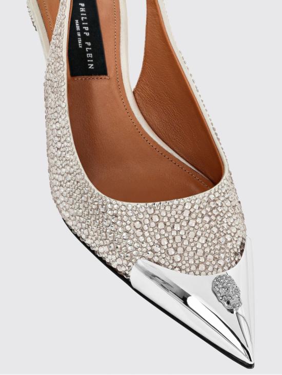 26SS 필립 플레인 힐/펌프스 SAESWSD0652PXV001N 06 Beige - PHILIPP PLEIN