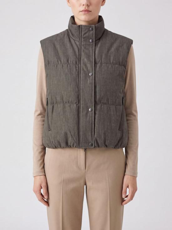 26SS 브루넬로 쿠치넬리 베스트 MB1257605 C004 Green