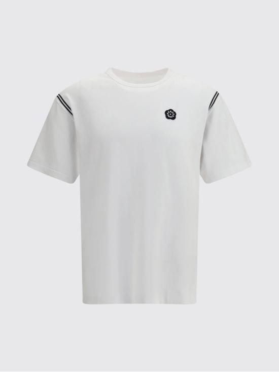 26SS 겐조 Boke Flower 2.0 자수 티셔츠 FG55TS5084SK 01 White - KENZO