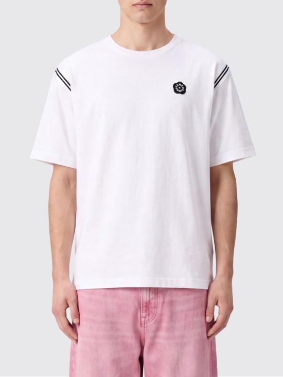 26SS 겐조 Boke Flower 2.0 자수 티셔츠 FG55TS5084SK 01 White