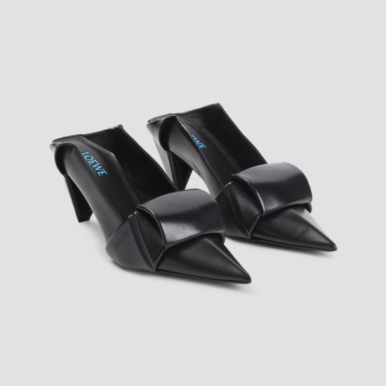 26SS 로에베 오리가미 플랩 백 펌프스 L814S01XB2 1100 BLACK - LOEWE