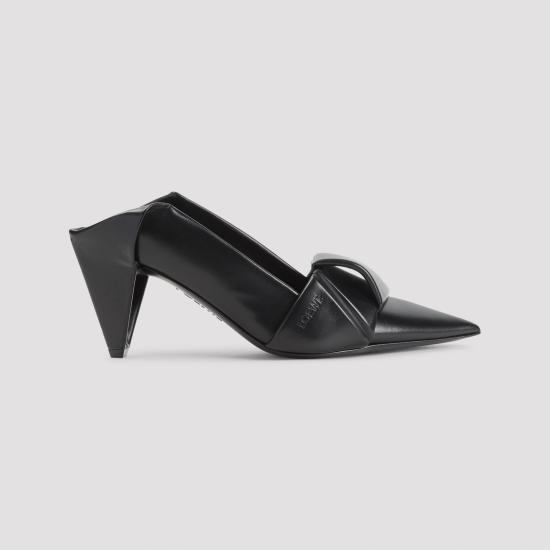 26SS 로에베 오리가미 플랩 백 펌프스 L814S01XB2 1100 BLACK - LOEWE