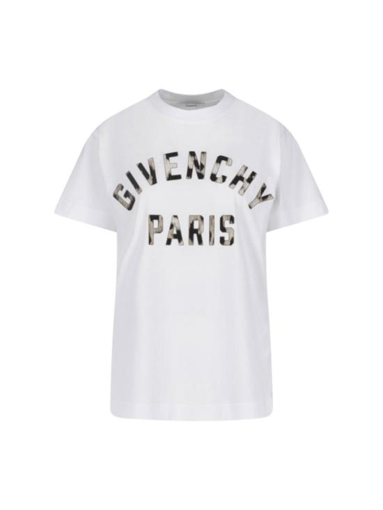 26FW 지방시 반팔 티셔츠 BW70G83YV2100 White