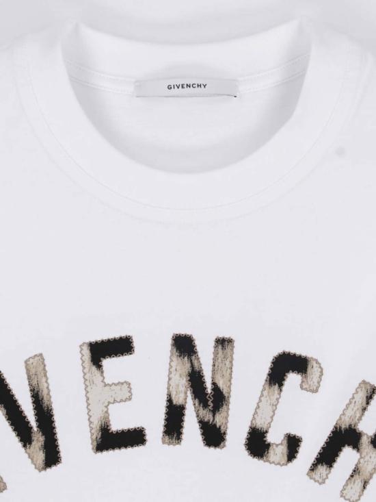 26FW 지방시 반팔 티셔츠 BW70G83YV2100 White - GIVENCHY