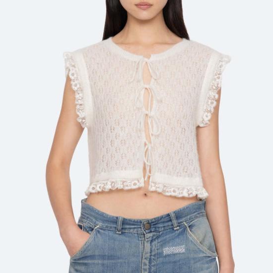  씨뉴욕 베스트 Sea Ny Teagan 니트 조끼