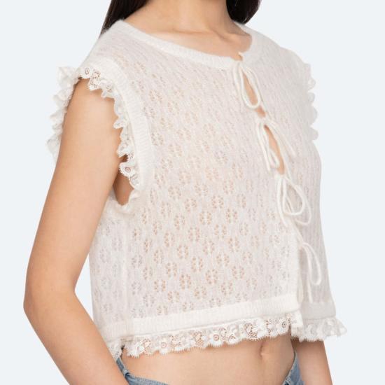  씨뉴욕 베스트 Sea Ny Teagan 니트 조끼 - SEA NY