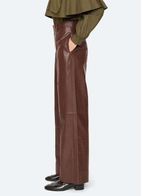  씨뉴욕 스트레이트 팬츠 AW26 003 BROWN - SEA NY