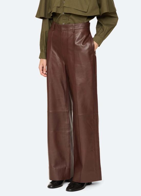  씨뉴욕 스트레이트 팬츠 AW26 003 BROWN - SEA NY