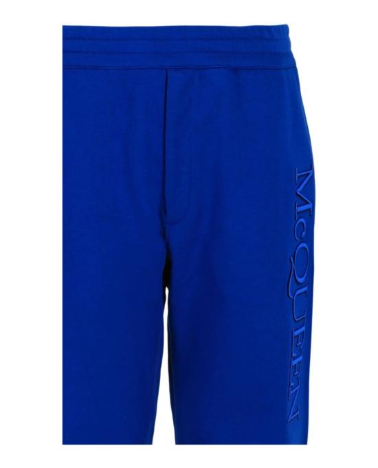 알렉산더 맥퀸 트레이닝/조거 팬츠 752040 QVX96 4155 40897 M Blue - ALEXANDER MCQUEEN