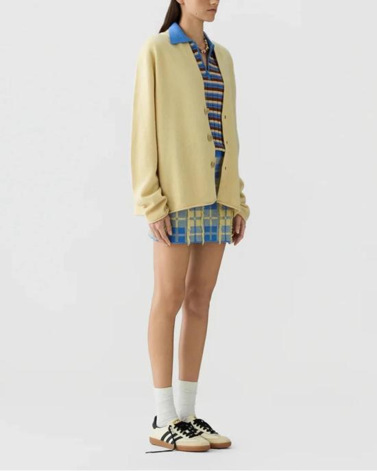  게스트 인 레지던스 가디건 에브리웨어 카디건 버터 옐로우 - GUEST IN RESIDENCE