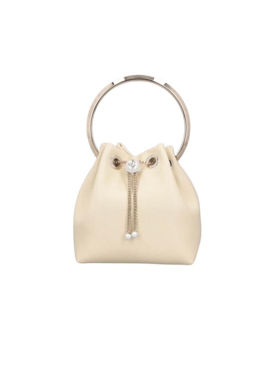 26FW 지미추 토트백 BON BON TYTBUTTERMILK LIGHT GOLD Neutrals