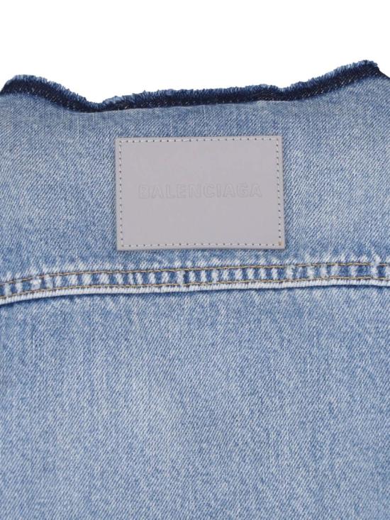 26FW 발렌시아가 데님 자켓 A001O6 TDW145002 Blue - BALENCIAGA
