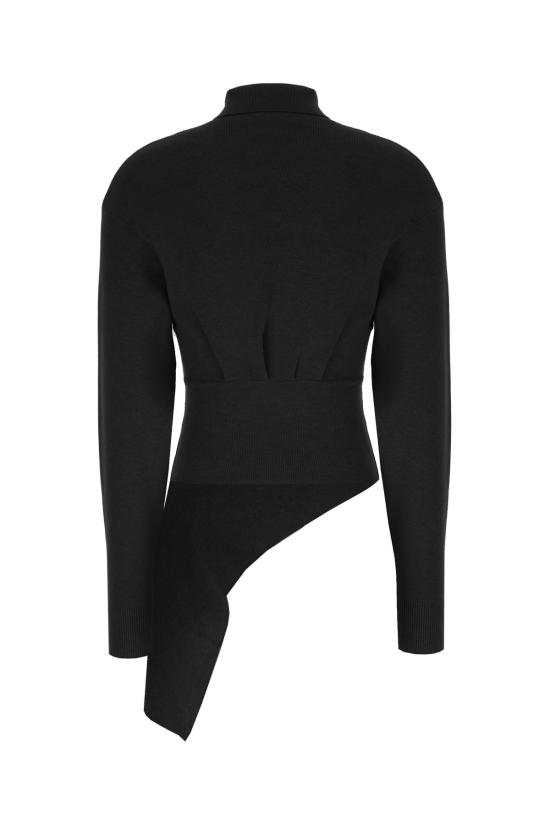 26FW 랑방 스웨터 RWPO0004K065H25 10 BLACK - LANVIN