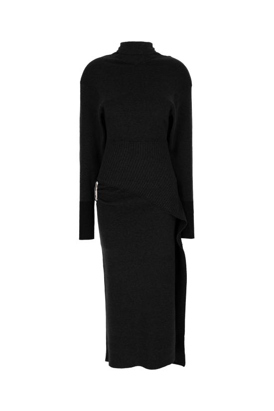 26FW 랑방 원피스 RWDR0040K065H25 10 BLACK