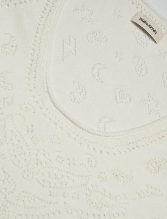 26SS 자딕앤볼테르 탑 KWTO01134EGGSHELL White - ZADIG & VOLTAIRE