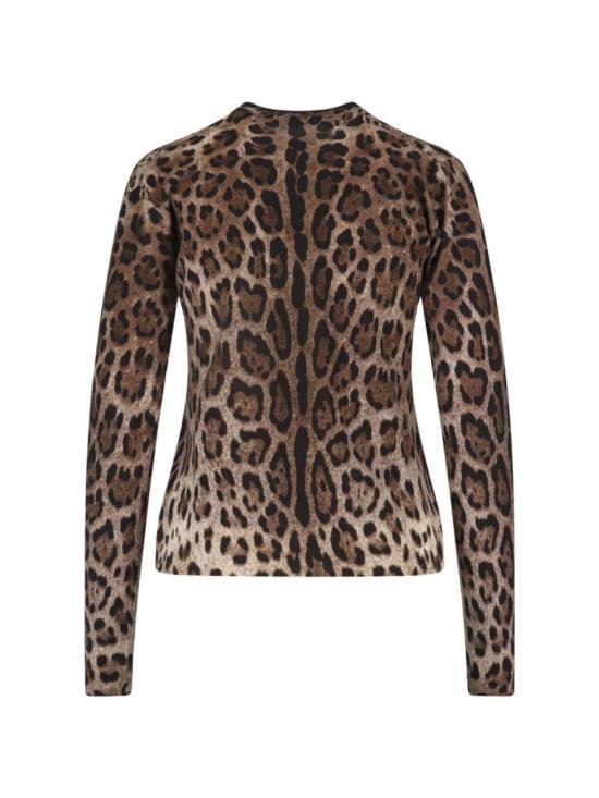 26FW 돌체앤가바나 스웨터 FXV09T JDVGGHY13M Brown - DOLCE & GABBANA