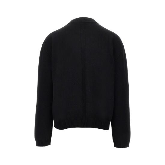 26FW 릭 오웬스 스웨터 RU02F4681WSBR Black - RICK OWENS