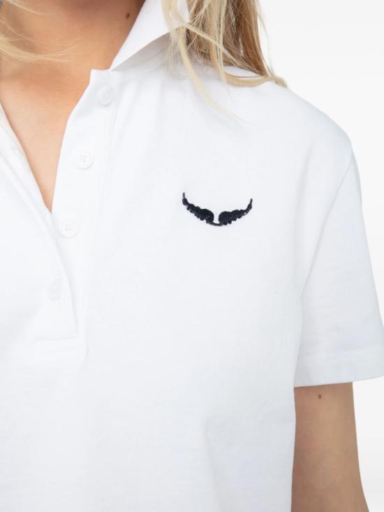 26SS 자딕앤볼테르 탑 JWTS02792WHITE - ZADIG & VOLTAIRE