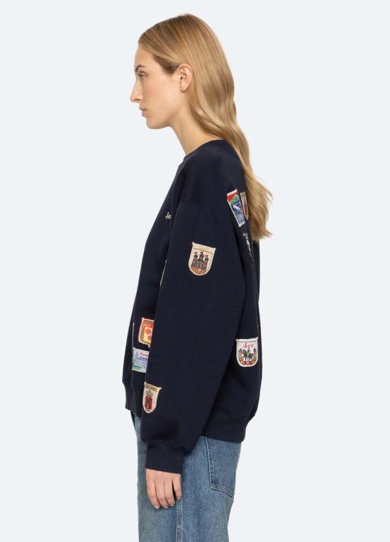  씨뉴욕 스웨터 AW26 080 BLUE - SEA NY