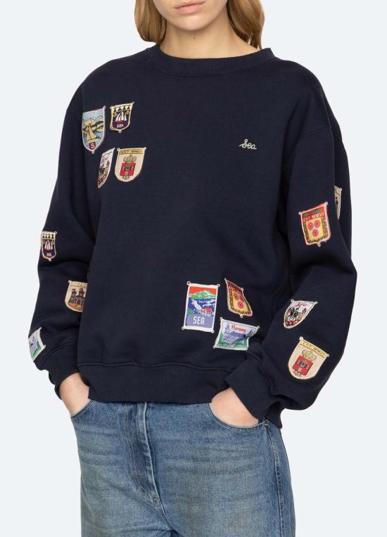  씨뉴욕 스웨터 AW26 080 BLUE - SEA NY