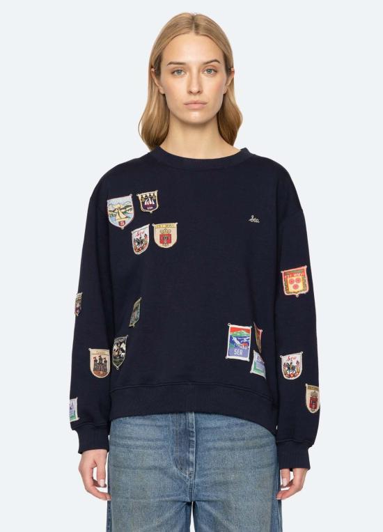  씨뉴욕 스웨터 AW26 080 BLUE - SEA NY