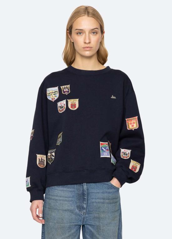  씨뉴욕 스웨터 AW26 080 BLUE - SEA NY