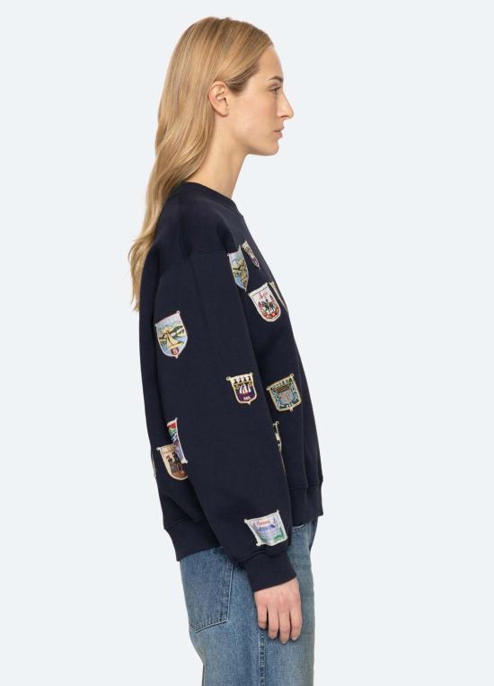  씨뉴욕 스웨터 AW26 080 BLUE - SEA NY
