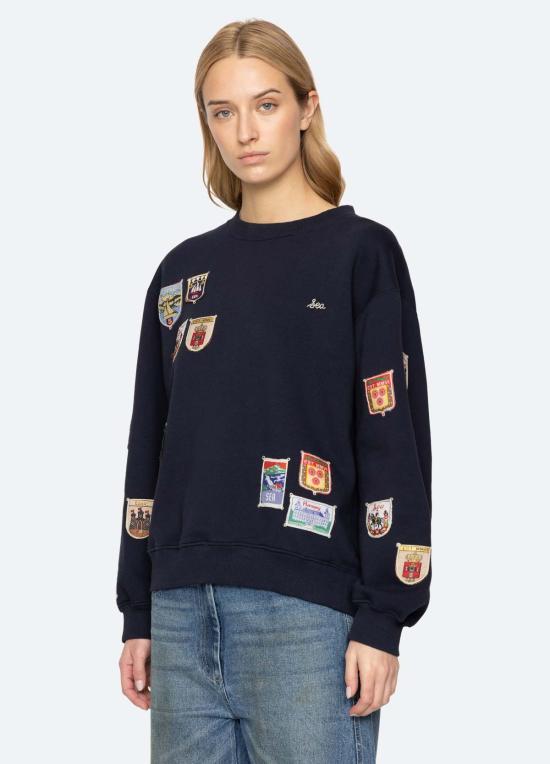  씨뉴욕 스웨터 AW26 080 BLUE - SEA NY