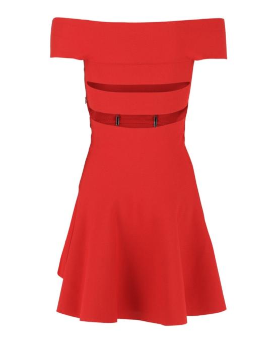  알렉산더 맥퀸 원피스 748048 Q1A5Z 6610 60046 M Red - ALEXANDER MCQUEEN