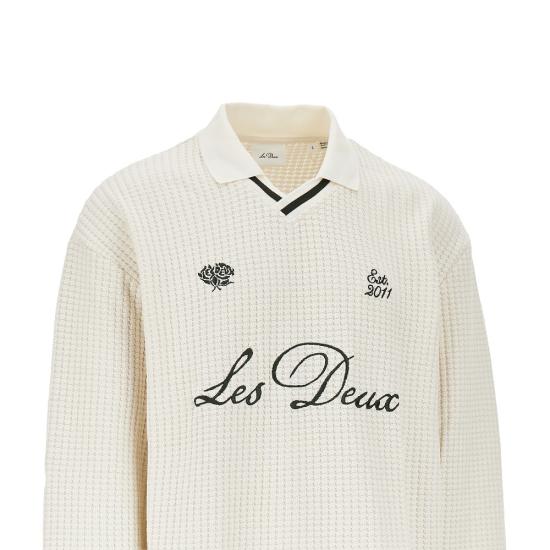 26FW 레듀 폴로 티셔츠 1002486 White - LES DEUX