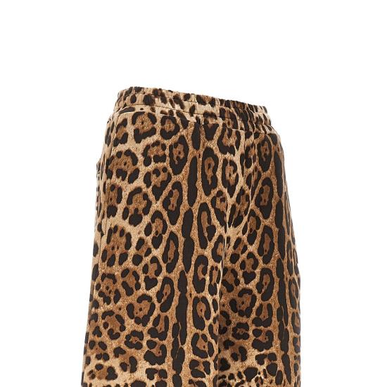 26FW 돌체앤가바나 팔라초 팬츠 FTDJGTFS785 Brown - DOLCE & GABBANA