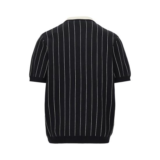 26FW 레듀 폴로 티셔츠 1002152 Black - LES DEUX
