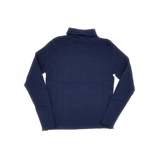 26FW [키즈] 벨로즈 터틀넥 니트 BK262316T1841 Blue - BELLEROSE