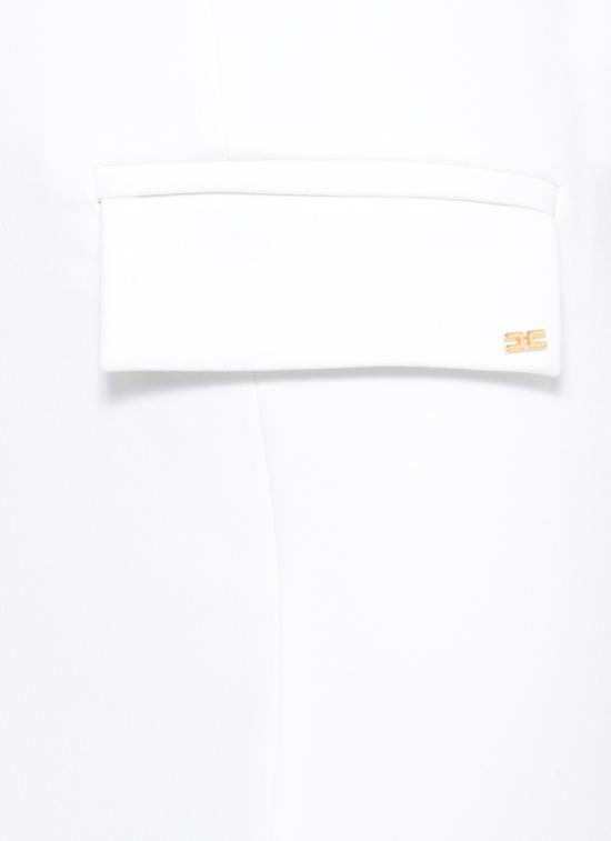 26SS 엘리자베타프랜치 숏 원피스 AB92661E2360 White - ELISABETTA FRANCHI