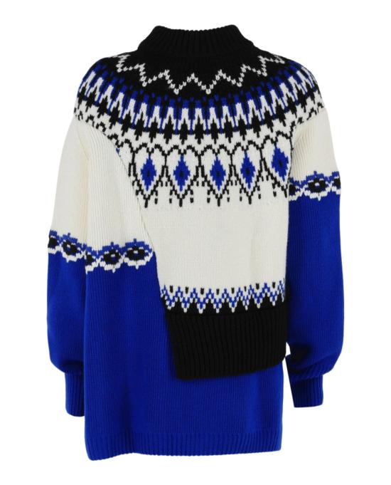  알렉산더 맥퀸 니트웨어 710205 Q1A26 9093 10215 L Blue - ALEXANDER MCQUEEN